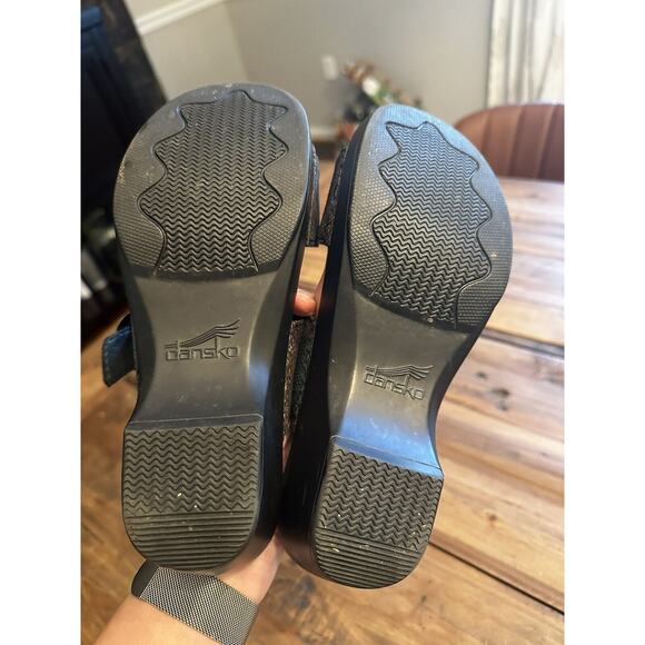 Dansko Sandals Women’s Size 37 Sophie Metallic Leather Open Toe Casual US 6.5-7 - Picture 7 of 8